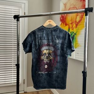 Front and back Metallica tee